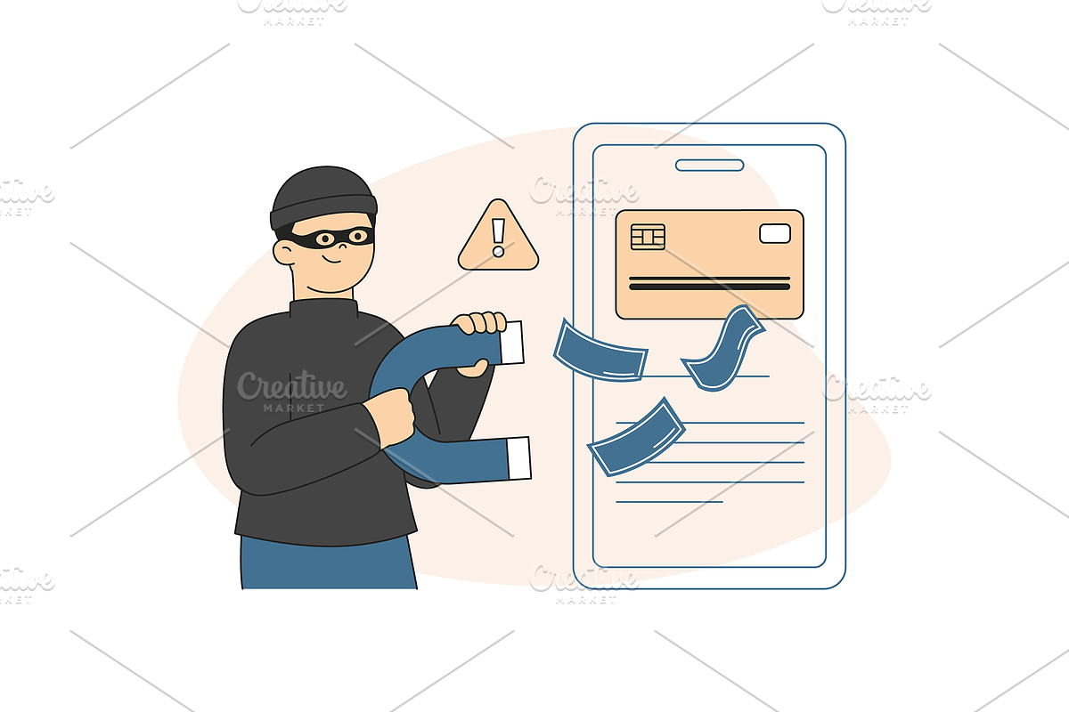 Cyber Crime Illustration, an Object Graphic by Jump Studio (Photo 9 of 12)