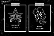 Dark Christmas - PNG and postcards, an Illustration by timianwolf (Thumbnail 6 of 12)
