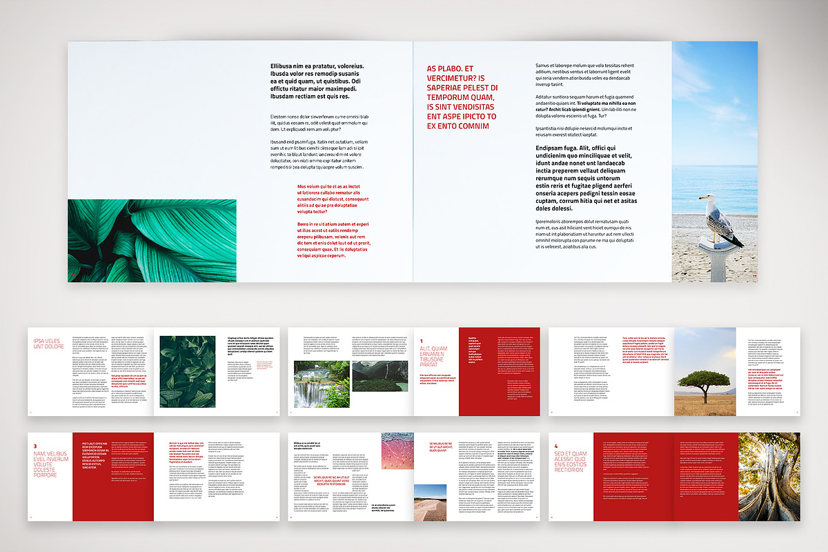 Landscape Business Report Design, a Brochure Template by McLittle Stock (Photo 1 of 7)