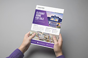 Modern real estate flyer template, a Flyer Template by vectorlnk (Thumbnail 3 of 4)
