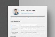Resume, a Resume Template by Brochure-Market (Thumbnail 2 of 4)