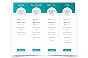 Pricing Table, a Templates & Theme by ARP Creation (Thumbnail 1 of 7)