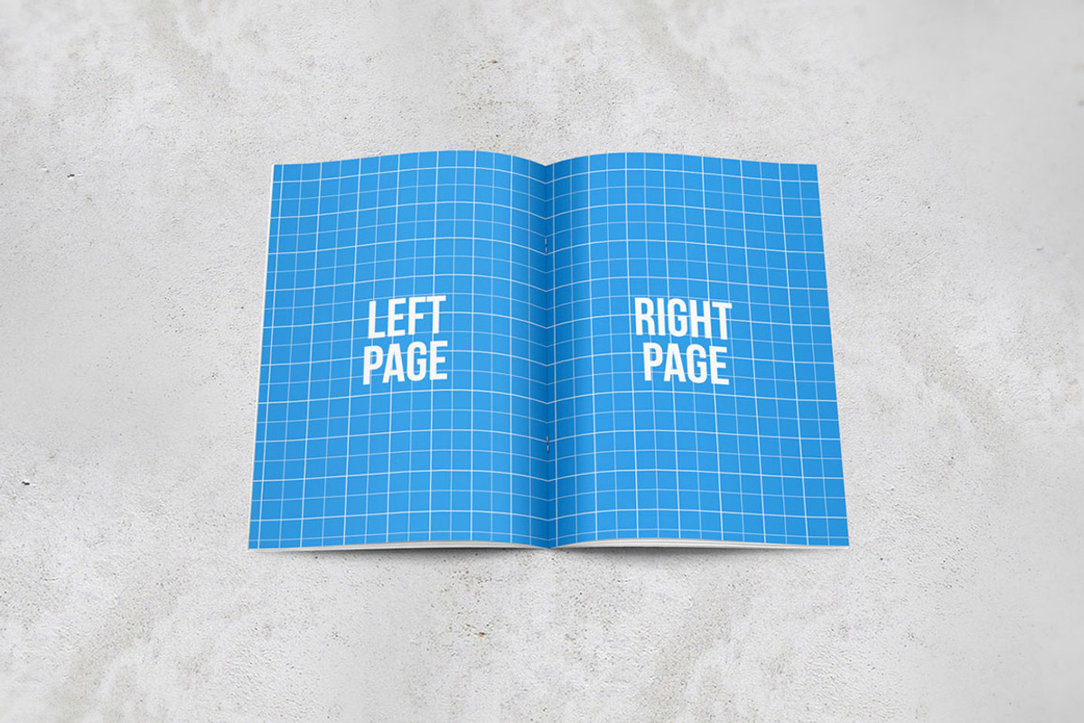 A4 Brochure Catalog Mockups, a Print Template by Kongkow (Photo 3 of 9)