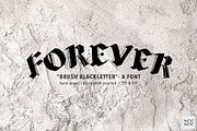Brush Blackletter - Hand Drawn Font, a Blackletter Font by CC CREATIVE CO (Thumbnail 2 of 9)