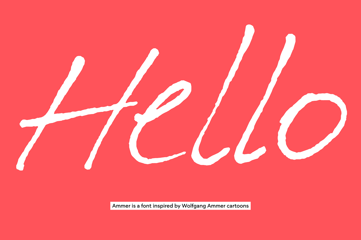 Ammer Handwriting, a Handwritten Font by Schriftlabor (Photo 2 of 14)