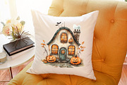 Watercolor Cozy Haunt Clipart Bundle, an Illustration by Sublimation Artist (Thumbnail 6 of 6)