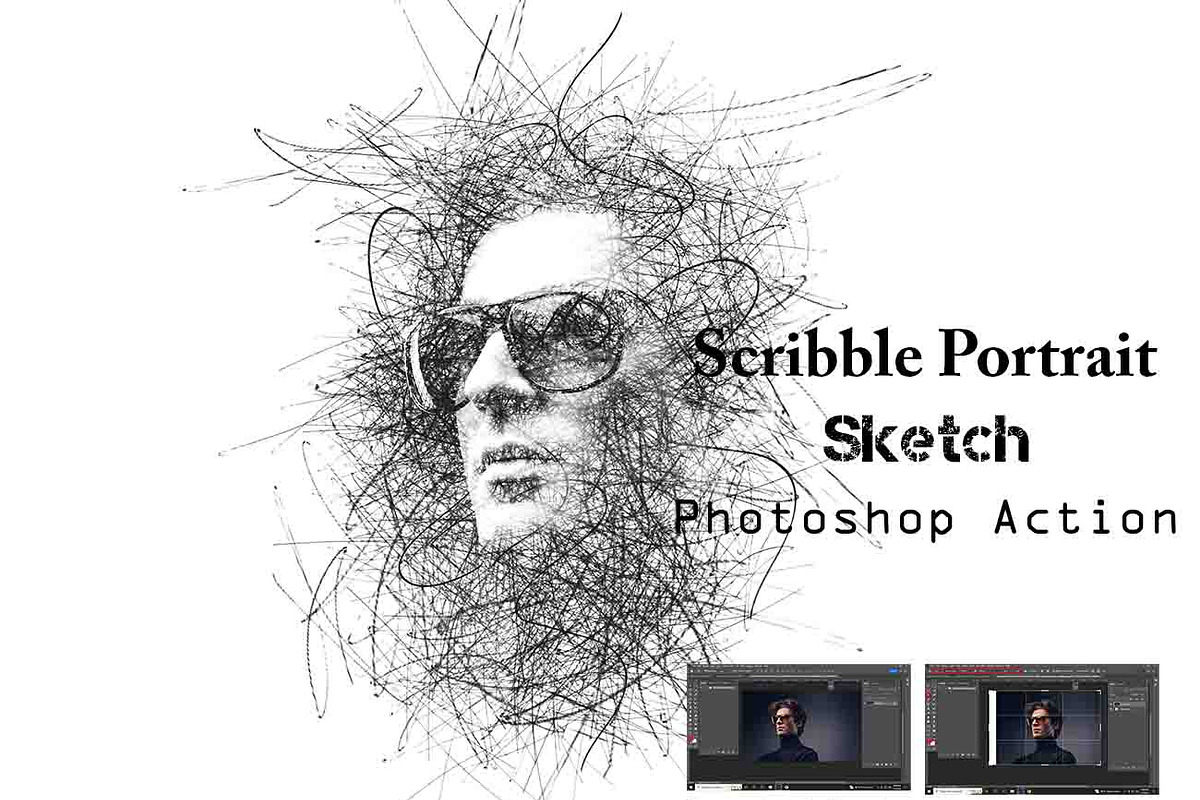 Faster Sketch Effect Ps Action, an Action Add-On by Studio Retouch (Photo 14 of 34)