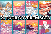 Animal Winter Coloring Pages For Kid, an Animal Illustration by martinblan (Thumbnail 2 of 4)
