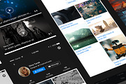 Shadow Mobile Kit, an UI Kit Template by CreativesCastle (Thumbnail 8 of 9)