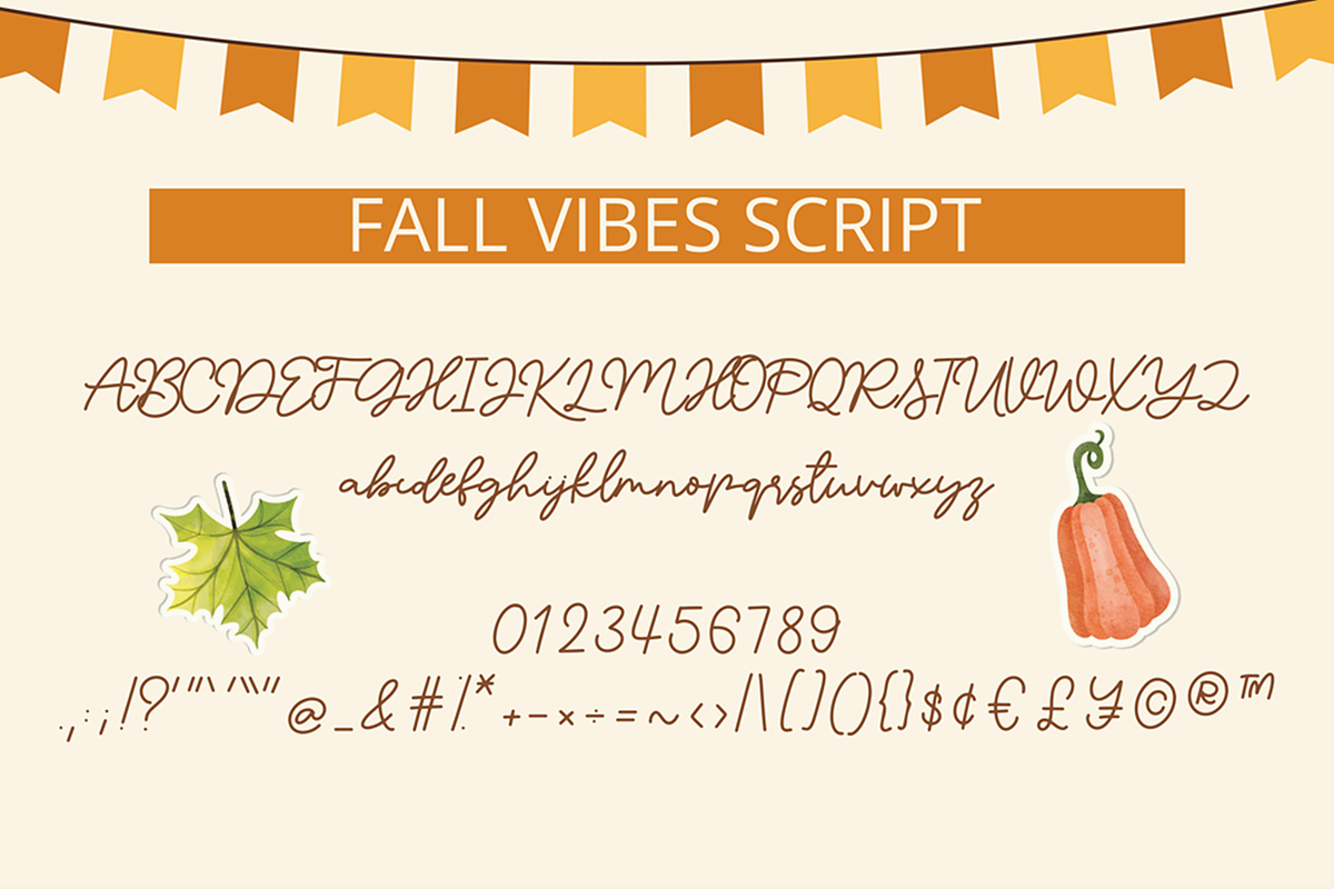 Fall Vibes Groovy - A Retro Font duo, a Handwritten Font by BitongType (Photo 13 of 15)