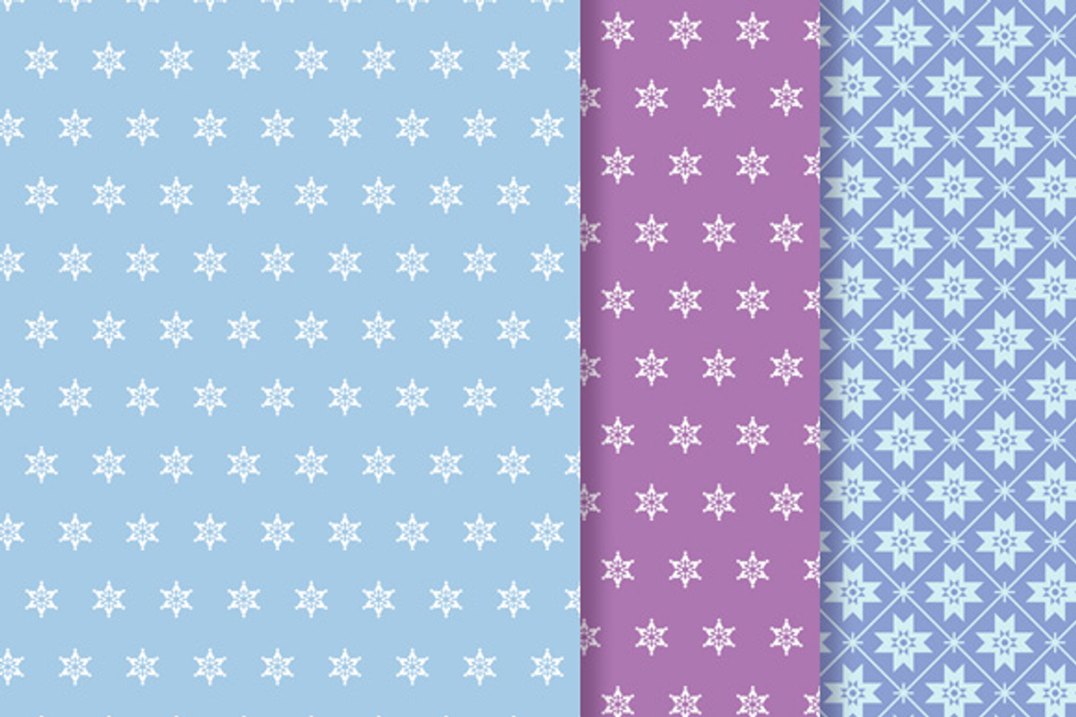 Winter papers pack, a Pattern Graphic by CLIPART GARDEN (Photo 2 of 5)