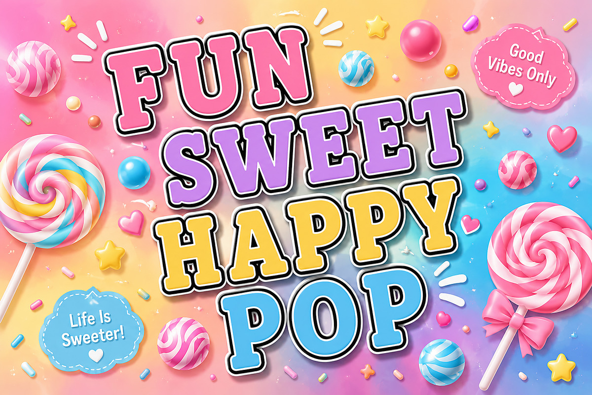 Lollipop, a Slab Serif Font by Wow Magic (Photo 5 of 5)