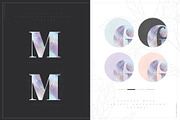 NACRE Monograms & Floral Set, an Object Graphic by Euonia Meraki (Thumbnail 5 of 12)