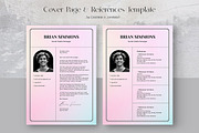 CANVA Resume Template / CV Set, a Resume Template by RWstudio (Thumbnail 5 of 8)