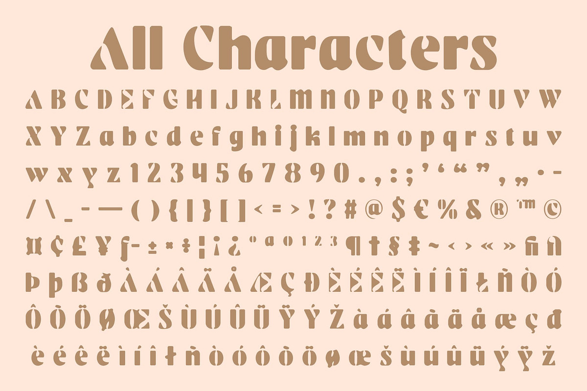CS Aslan Drawn, a Sans Serif Font by Craft Supply Co. (Photo 8 of 8)