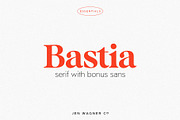 Bastia | A modern serif & bonus sans, a Serif Font by Jen Wagner Co (Thumbnail 1 of 13)