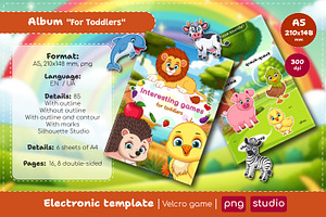 Electronic velcro game for Toddlers