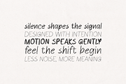 Simple Notes – Soft Handwritten Font, a Handwritten Font by VP Fonts (Thumbnail 9 of 12)