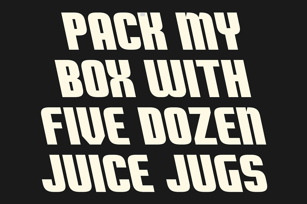 CS Avoid – Condensed Font, a Sans Serif Font by Craft Supply Co. (Photo 7 of 8)