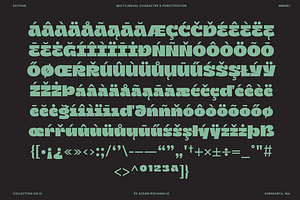 Zatiyan - Display Font