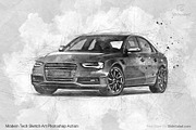 Tech Sketch Art Photoshop Action, an Action Add-On by SlideSalad (Thumbnail 19 of 49)