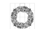 Boho Christmas Wreath Template, an Object Graphic by Tove Malm Studio (Thumbnail 3 of 6)
