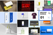 16 Realistic Mockup Bundle, an Advertising Mockup by PixelWink (Thumbnail 1 of 5)