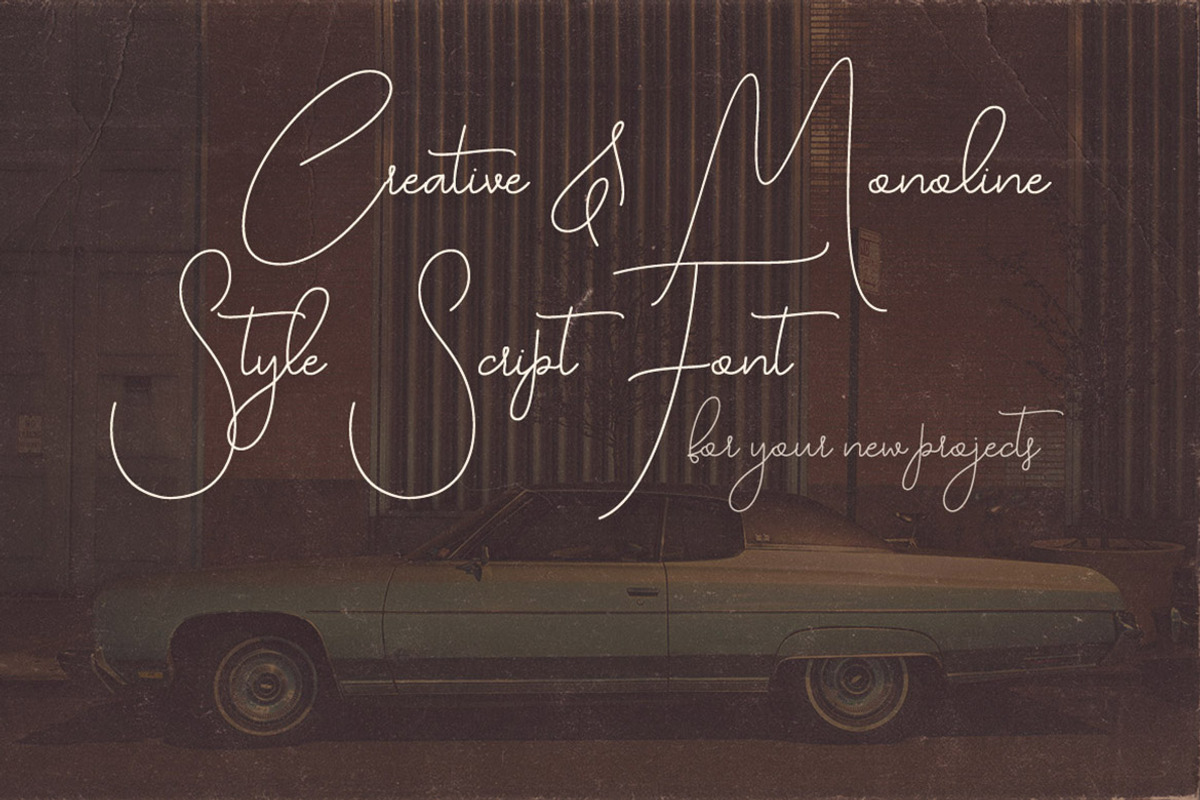 Highsoul Script Font preview 2