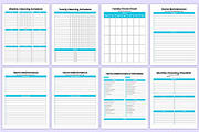 Cleaning Planner Canva Template, a Stationery Template by Mustafiz (Thumbnail 4 of 5)