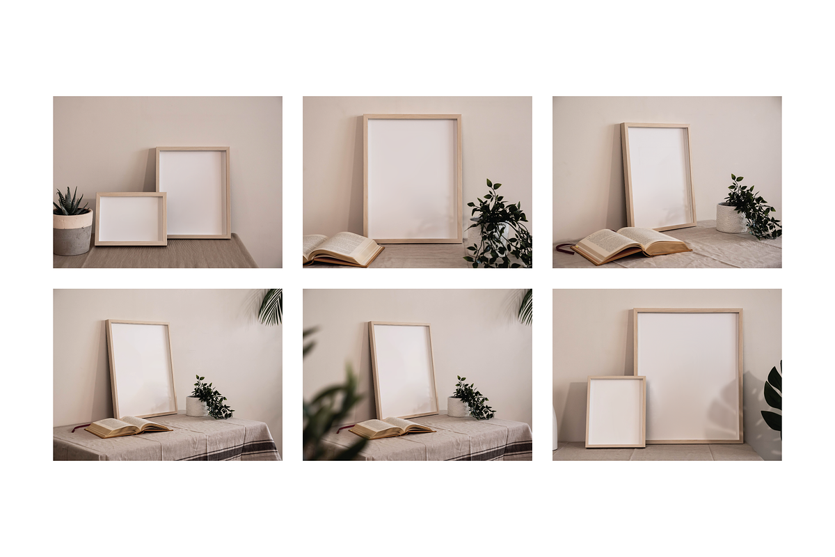 Frame Mockup Bundle - Patens, a Household Mockup by Saguaro Digital (Photo 2 of 10)