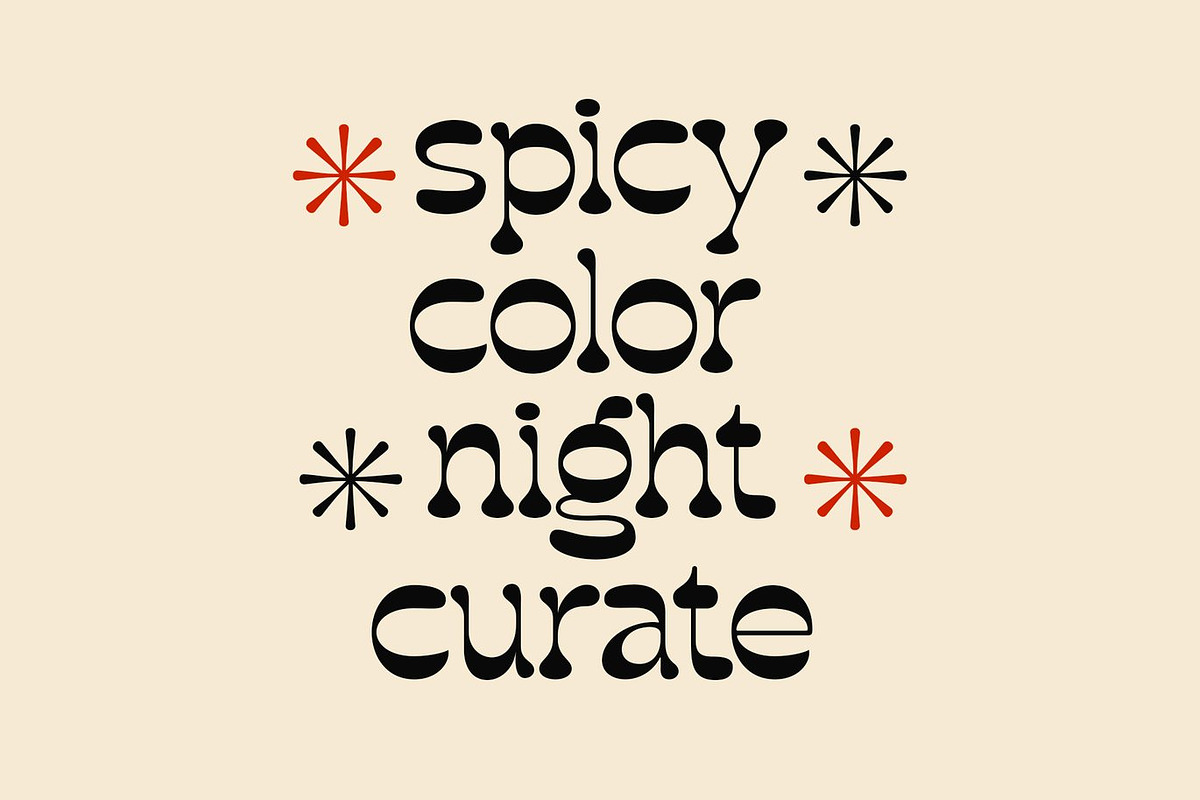 Brack - Modern Decorative Font, a Sans Serif Font by Luna Shop (Photo 3 of 5)