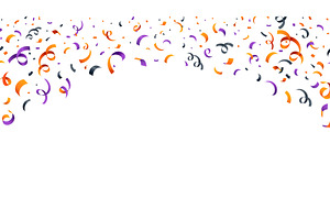 Halloween holiday confetti, a Decorative Illustration by Buch&Bee