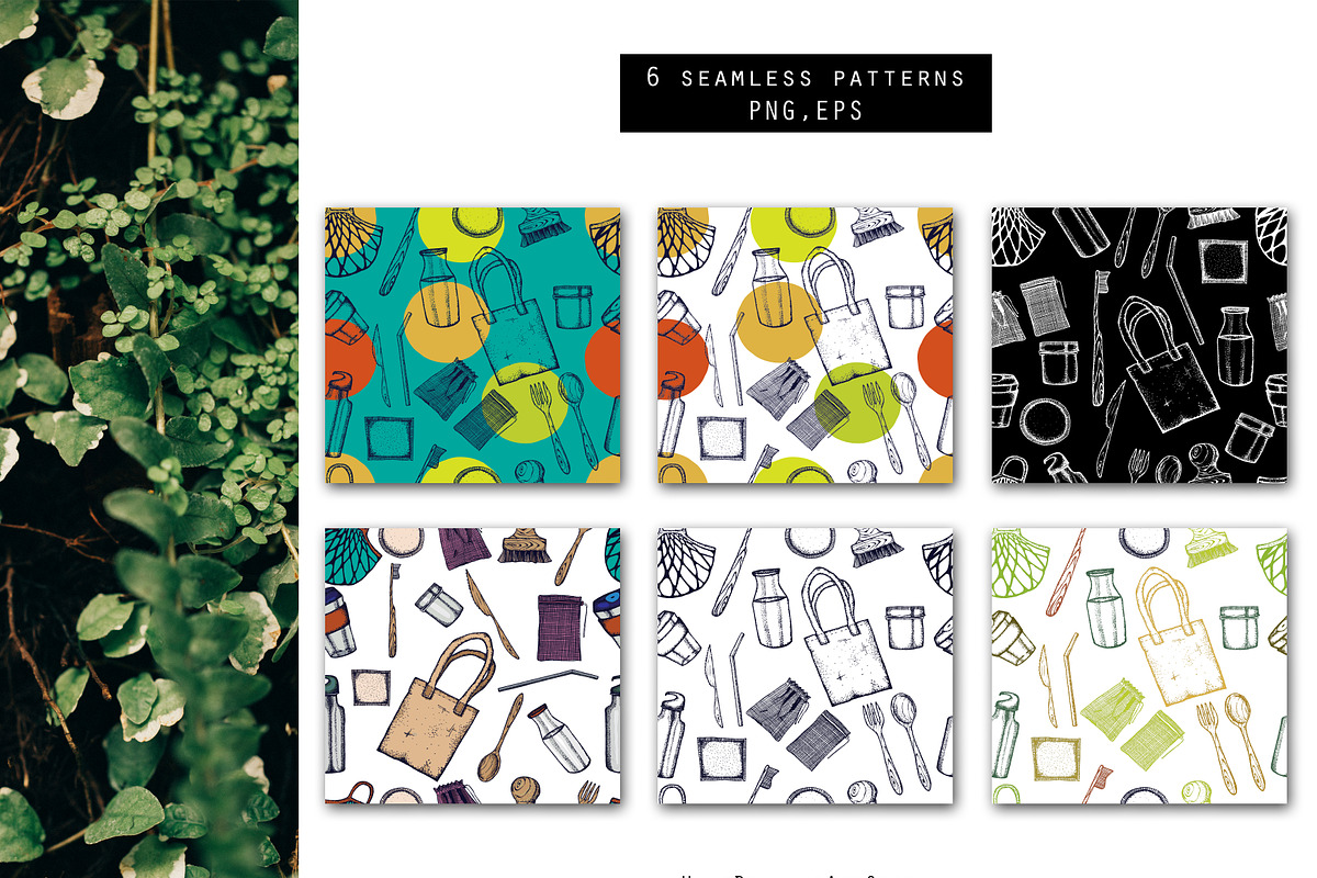 Zero Waste Collection, an Illustration by Hand drawn Boutique (Photo 6 of 7)