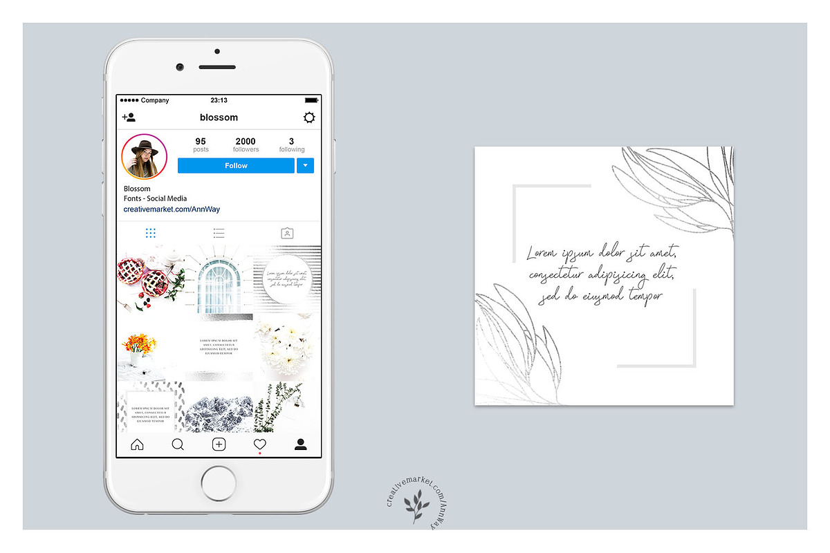 Blogger | Silver Theme, a Social Media Template by Blossom (Photo 5 of 7)