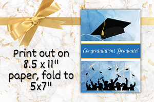 Graduation Greeting Card Printable