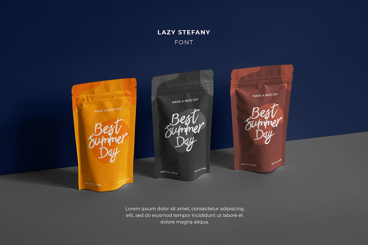 Good Summer Signature Font preview 4