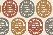 Solmar Typeface | Handmade Font, a Font by NienowBrand (Thumbnail 7 of 9)