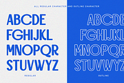 Chiroto - Ligatures Retro Font, a Sans Serif Font by Say Studio (Thumbnail 11 of 13)
