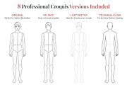 Teen Fashion Croquis Bundle, a Person Illustration by Shorena Fashion Draws (Thumbnail 8 of 13)