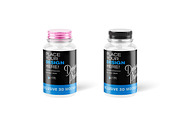 Plastic Jar with Screw Cap Mockup, a Packaging Mockup by artBit Design Studio (Thumbnail 3 of 10)