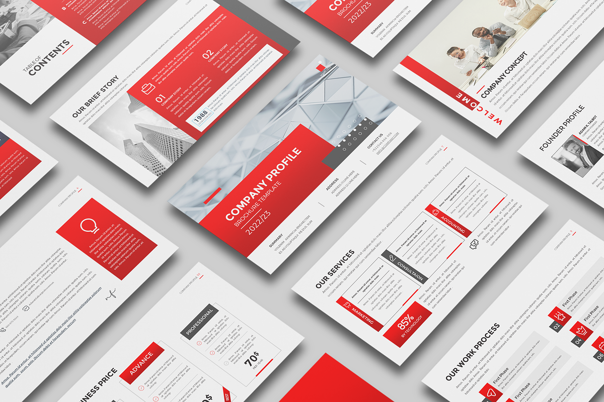 A5 Company Profile, Canva, Docx, PPT, a Brochure Template by Template Zone (Photo 12 of 12)