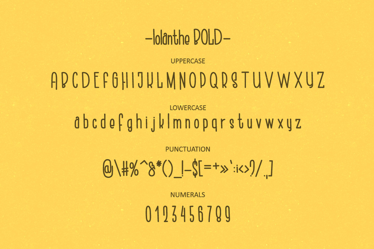 Iolanthe. Retro Handwritten Font. preview 2