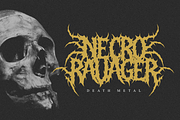 Mortem - Death Metal Font, a Symbol Font by Masyafi Studio (Thumbnail 8 of 9)