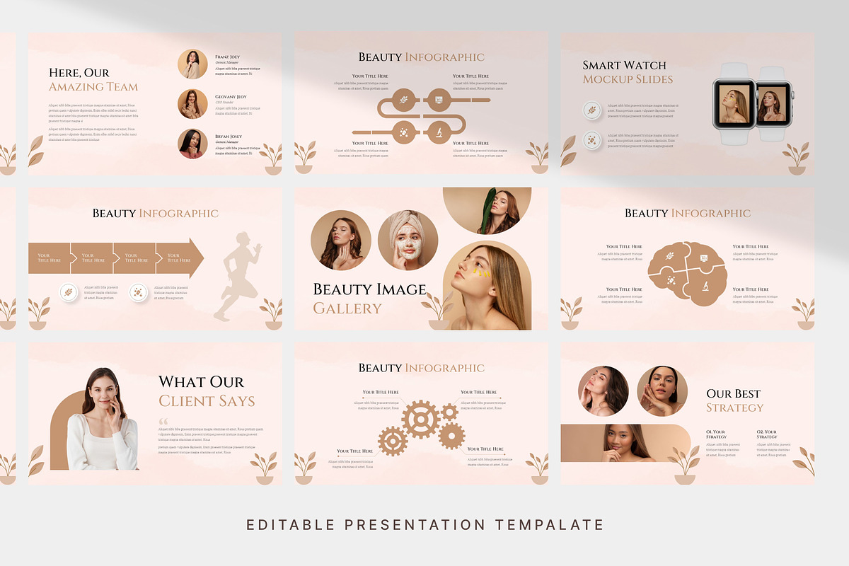 Beauty Skin Clinic Presentation, a Presentation Template by Digitcase x Wealthwells (Photo 4 of 4)
