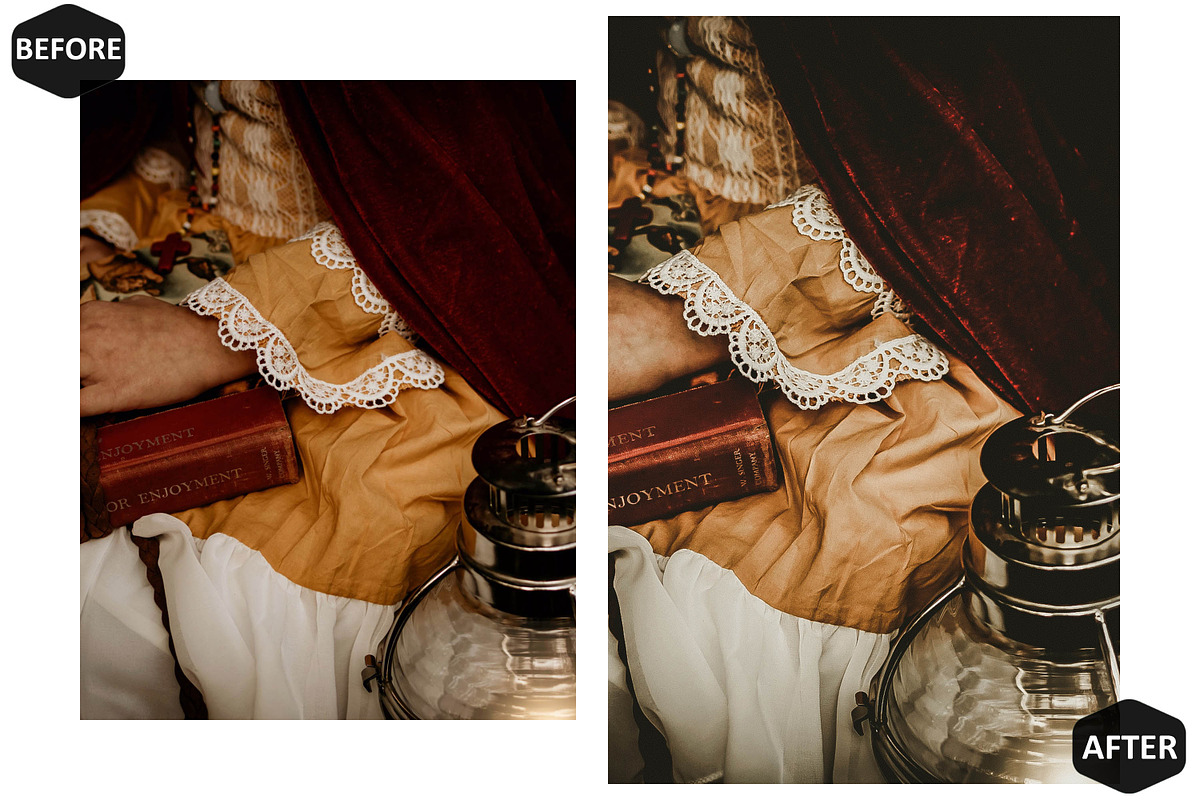 12 Sweet And Scary Lightroom Presets, a Preset Add-On by Hue Palettte Studio (Photo 4 of 9)