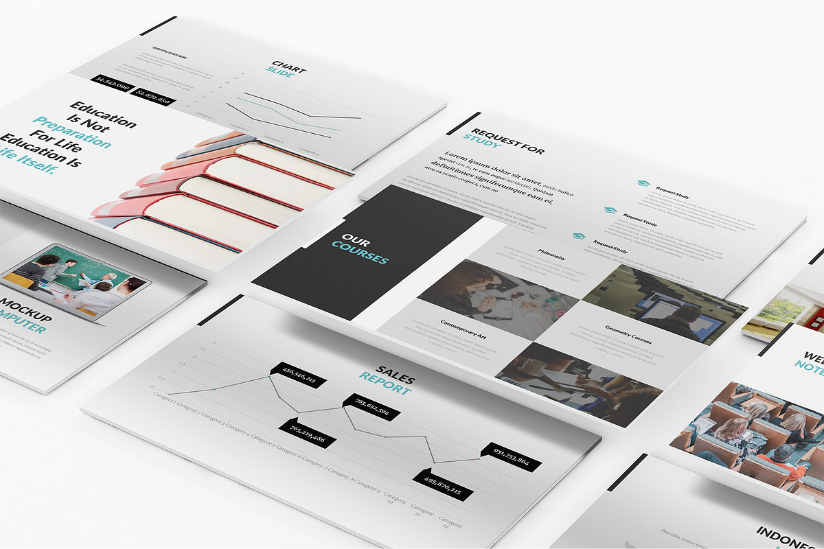 University & Education Powerpoint, a Presentation Template by Incools Stokie (Photo 10 of 10)