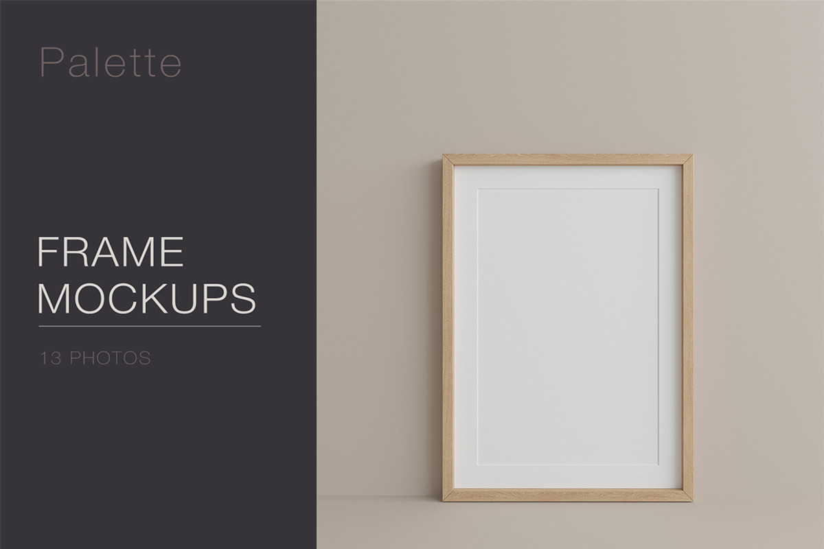 Frame Mockup Kit Palette, a Product Mockup by MockupsMarket (Photo 5 of 9)