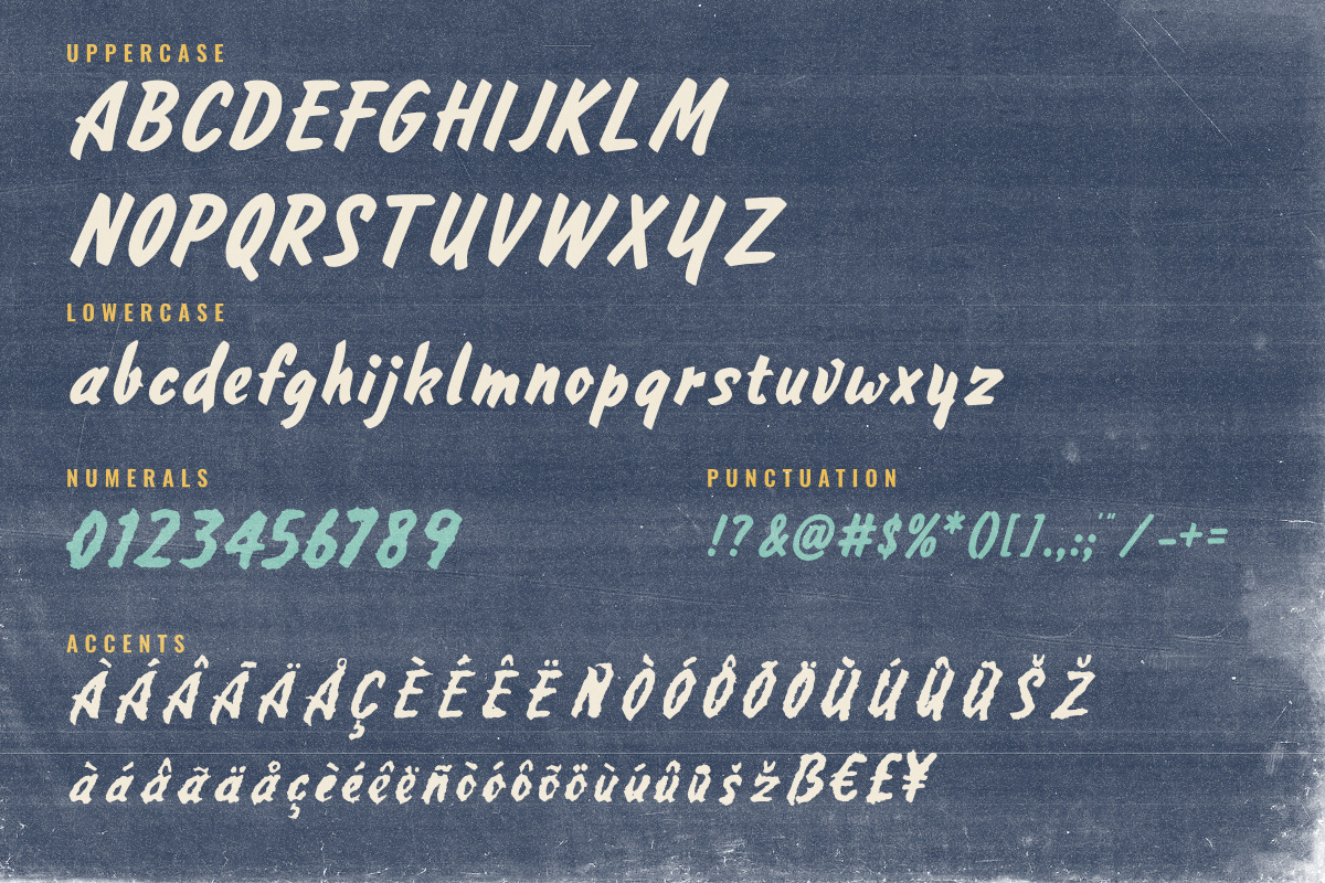 Golden Mileage - Brush Font, a Script Font by Rillatype Studio (Photo 9 of 9)