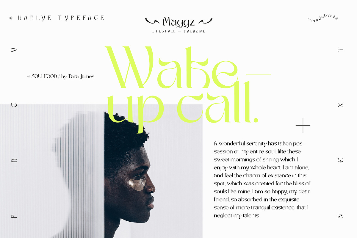 KARLYE — STYLISH FONT DUO, a Serif Font by Madebysté. (Photo 9 of 12)