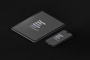 Animated iPhone & iPad Mockup Set, an iPhone Mockup by Modern Studio (Thumbnail 5 of 6)